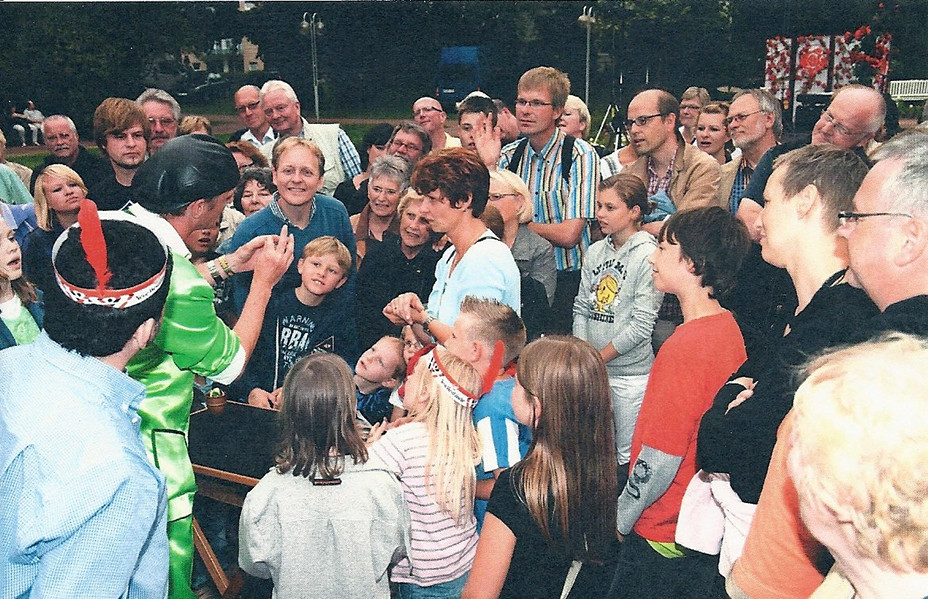 Großevent mit Hütchenspieler